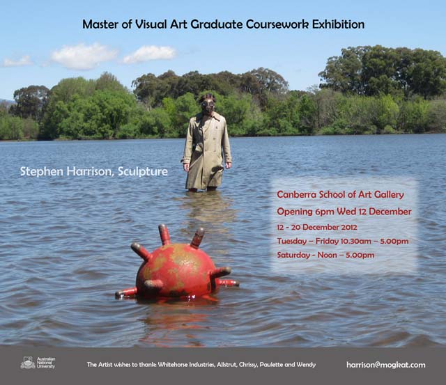Graduate Exhibition ANU Invite