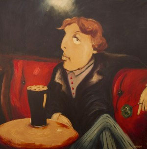 Oscar Wilde Painting