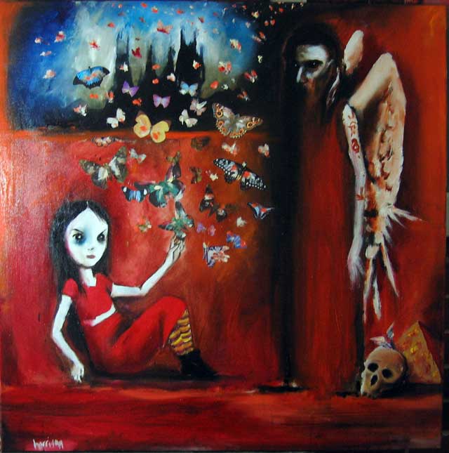Butterfly Girl Dreaming