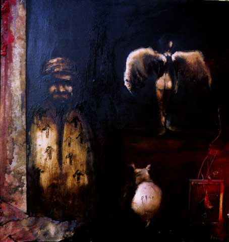Aboriginal, Angel & Pig